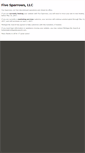 Mobile Screenshot of fivesparrows.com